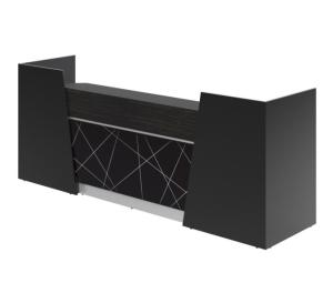 Ресепшн Trapezio стойка двойная, столешница шпон