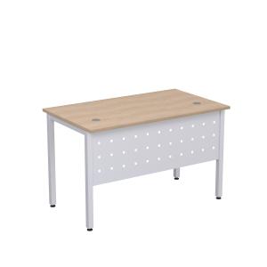 Стол прямой Stil на металлических опорах с металлическим экраном