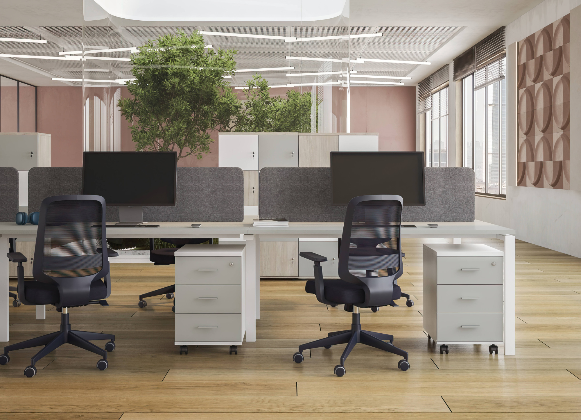 Тумба подкатная Staillex с замком