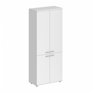 Шкаф Staillex высокий широкий 4 двери (белый)