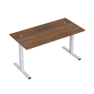 Стол рабочий прямолинейный Stil на T-образных опорах с кабель-каналом