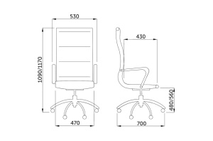 Elegance CHROME ткань (Серый)