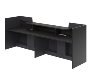 Ресепшн Trapezio стойка двойная, столешница шпон