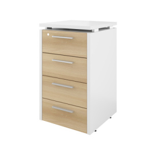 Тумба Planen PL44 (Белый/Акация)