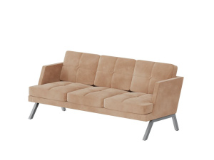 ALDO диван трёхместный с декором из пуговиц