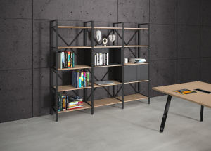 Стеллаж AREDO двойной