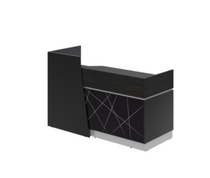 Ресепшн Trapezio стойка правая, столешница ДСП, NEW