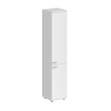 Шкаф Staillex высокий узкий 2 двери (белый)