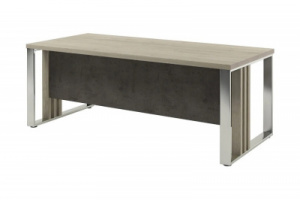 Стол руководителя PULSAR 2000 (Дуб/Бетон)