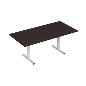 Стол для переговоров Stil на T-образных опорах с кабель-каналом