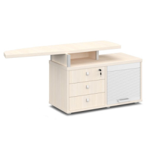 Тумба приставная VIANTO 1800 c замком (дуб "Konti")