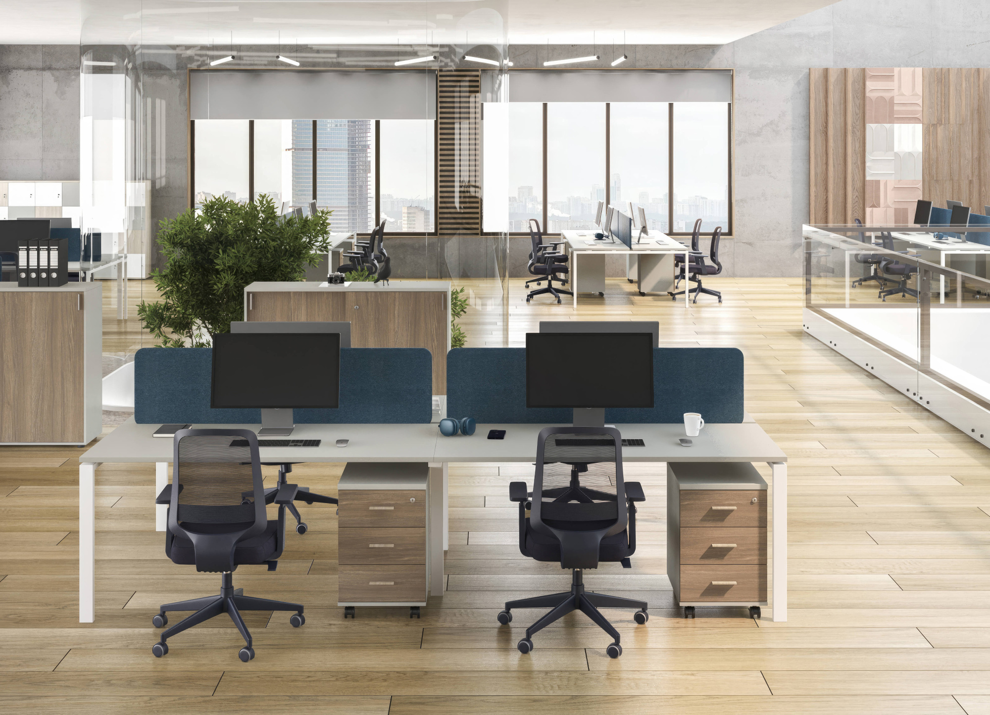 Тумба подкатная Staillex с замком