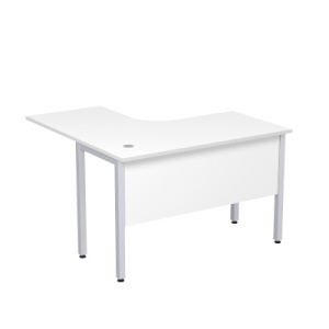 Стол эргономичный угловой Stil на металлических опорах с экраном ЛДСП