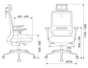 Бюрократ MC 612N H Черный