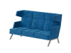 ALDO диван трёхместный высокий с декором из пуговиц