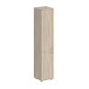 Шкаф Staillex высокий узкий 2 двери (дуб светлый)