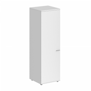 Гардероб Staillex высокий узкий глубокий (белый)