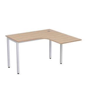 Стол эргономичный угловой Stil на металлических опорах