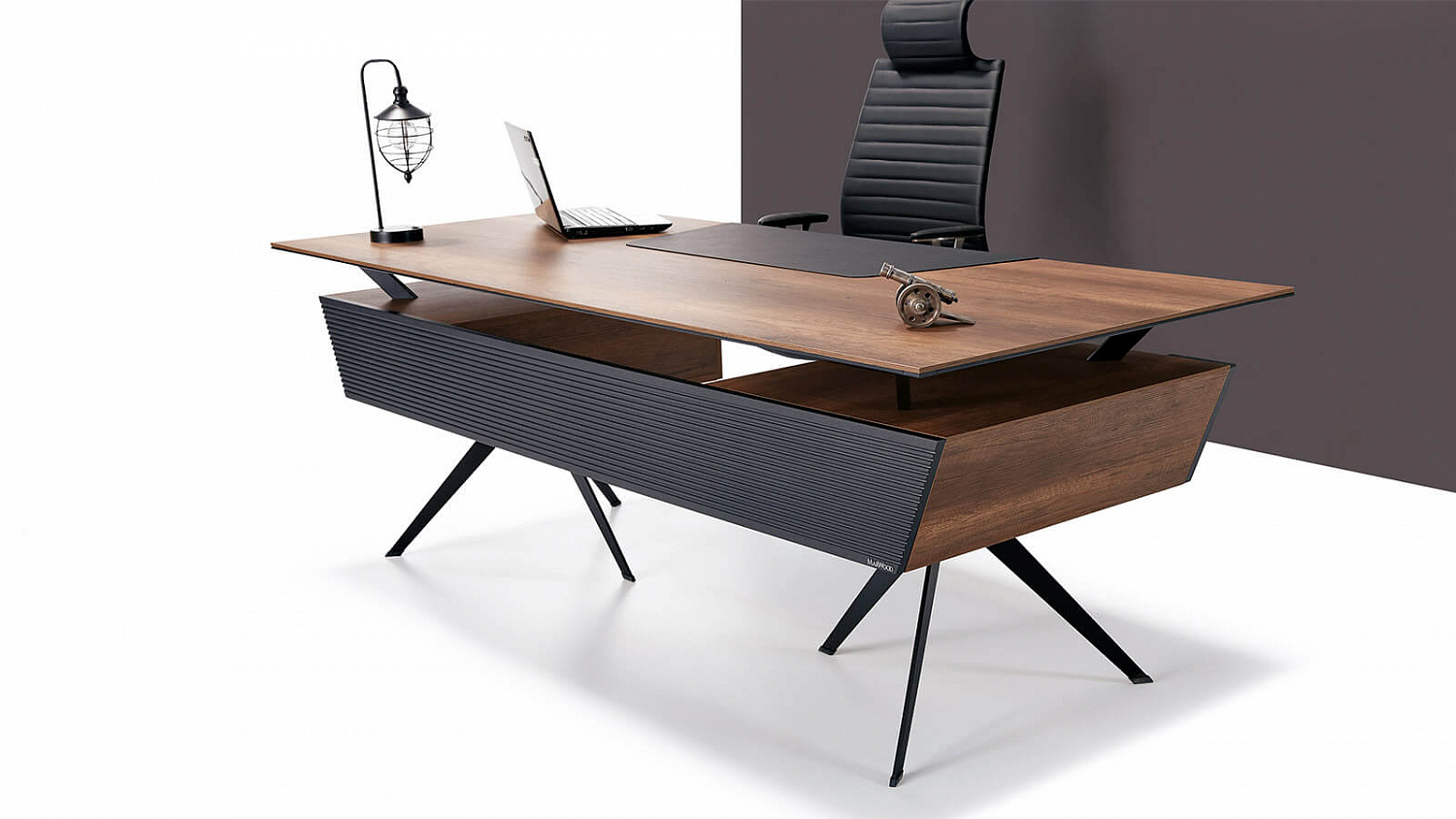 Стол руководителя SPACE 2200 (Barok/Black)