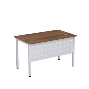 Стол прямой Stil на металлических опорах с металлическим экраном