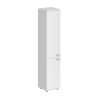 Шкаф Staillex высокий узкий 2 двери (белый)
