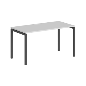Стол Staillex Met 1400х600 (белый/антрацит)