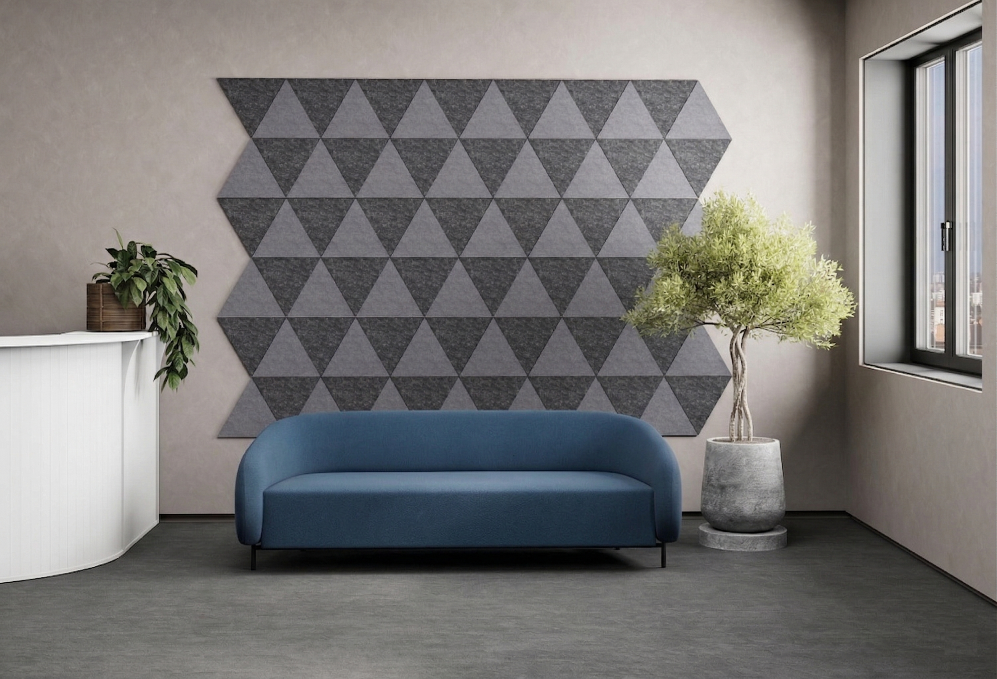 Belt диван трёхместный