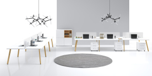 Стол для переговоров AREDO 3600/1200 с лючком