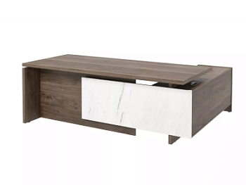 Стол руководителя Magenta 2100L (Орех)