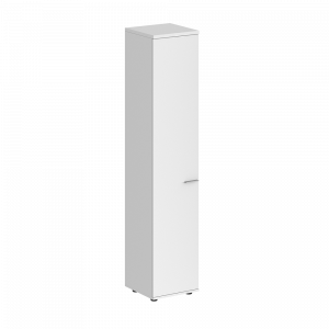 Шкаф Staillex высокий узкий (белый)