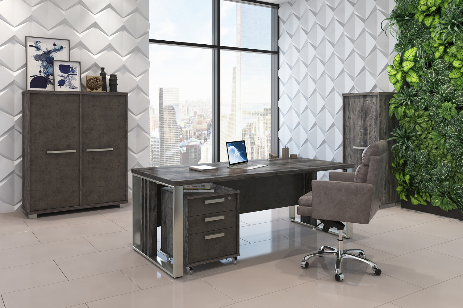 Тумба подкатная PULSAR c замком