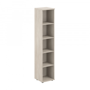 Стеллаж Staillex высокий узкий (дуб светлый)