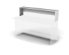 Полка топ Europa для ресепшн фасадная, прямолинейная 21199