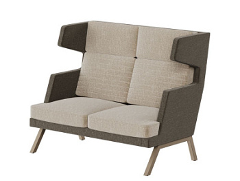 ALDO диван двухместный высокий