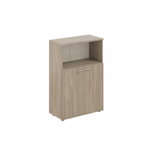 Шкаф Staillex средний широкий с нишей (дуб темный)