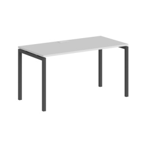 Стол Staillex Met 1200х600 (белый/антрацит)