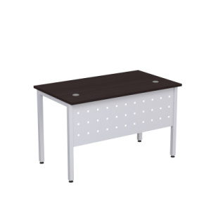 Стол прямой Stil на металлических опорах с металлическим экраном