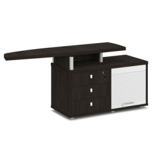 Тумба приставная VIANTO 1800 c замком (дуб "Kent")