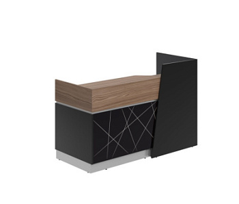Ресепшн Trapezio стойка левая, столешница шпон