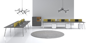 Стол для переговоров AREDO 3600/1200 с лючком