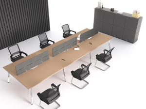 Стол для переговоров AREDO 3600/1235 с вырезом