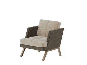 ALDO кресло с декором из пуговиц